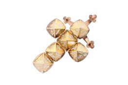 An articulated secret Masonic orb pendant.