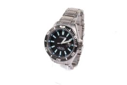 A Citizen limited edition wristwatch celebrating the 350th Royal Marines Commando Anniversary.