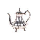 A late 19th/early 20th century Norwegian silver teapot by David Andersen.
