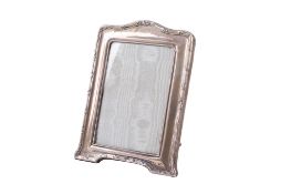 A George V silver photograph frame.