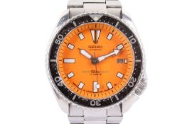 A gentleman's Seiko Scuba Diver`s wristwatch.