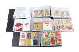 A collection of 19th century and later cigarette and collectors cards.