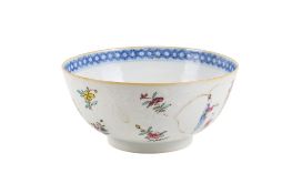A possibly Worcester late 18th/early 19th century Chinese pattern bowl.