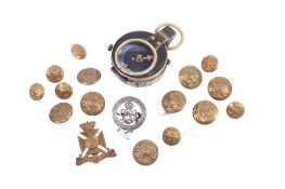An assortment of militaria.