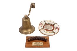 Three maritime collectables.