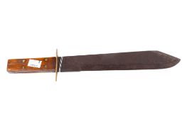 An American Bowie knife, possibly Civil War period.