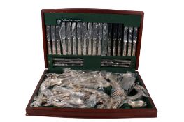 Arthur Price canteen of King's pattern cutlery, mostly for twelve.