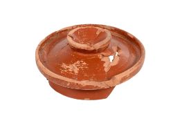 A terracotta bowl, possibly African Roman 1st-5th century AD.