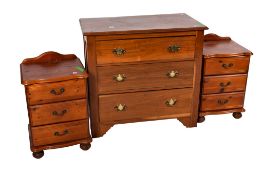 Three items of bedroom furniture.