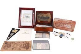 Clevedon interest - ephemera and items relating to Clevedon, Bristol, etc.