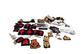 Royal Navy Interest - a collection of assorted insignias, buttons,