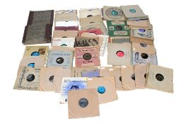 A collection of assorted 78 rpm records. Including Bing Crosby, etc.
