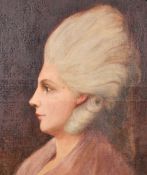 French 19th Century School - oil on canvas.