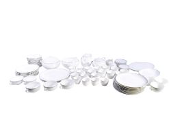 Extensive Habitat Wedgwood 'Astor' tea and dinner service.