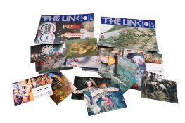 A collection of vintage ephemera relating to the Channel Tunnel.
