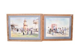 Albert W Smith (1941) - two signed watercolours.