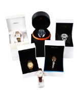 A collection of gentlemen's watches.