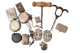 An assortment of Victorian and later collectables.