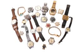 A collection of Timex gentlemen's and ladies' wristwatches.