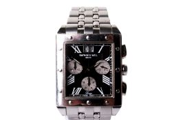 A gentleman's Raymond Weil Tango collection chronograph wristwatch.