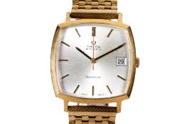 A gentleman's vintage Omega Geneve wristwatch.