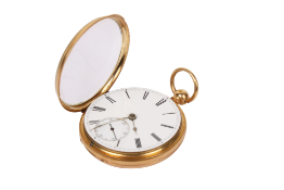An early 20th century 18ct gold pocket watch.