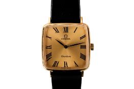 A gentleman's Omega Geneve wristwatch.