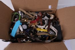 An extensive collection of assorted wristwatches. Including Seiko. Casio, Oris, Radley, Rotary, etc.