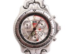 A gentleman's Tag Heuer limited edition West McLaren Mercedes 98 wristwatch.