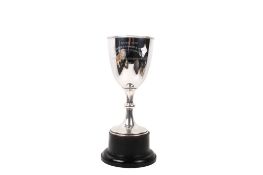 A George V silver trophy cup.