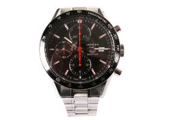 A TAG Heuer Carrera Automatic gentleman's stainless steel wristwatch.