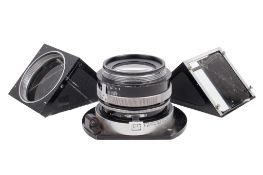 A Wray London 25in f10 APO Process Lustrar lens. Series II. Serial number 197647.