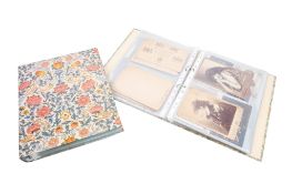 Madame Sarah Bernhardt: A collection of photographs, letters and ephemera within two folders.