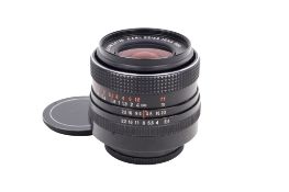 A Carl Zeiss Jena 35mm f2.4 Electric MC Flektogon lens. M42 mount. Optics G, functions well.