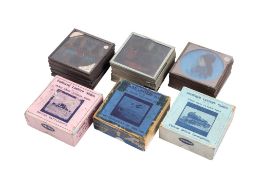 Six sets of Magic Lantern Slides.