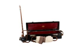 A Down Bros London portable mercury blood pressure gauge.