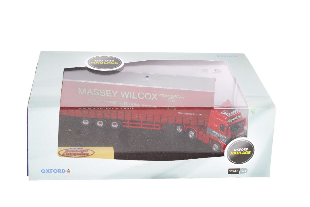 Five Oxford 1:76 scale diecast haulage vehicles. - Image 3 of 4