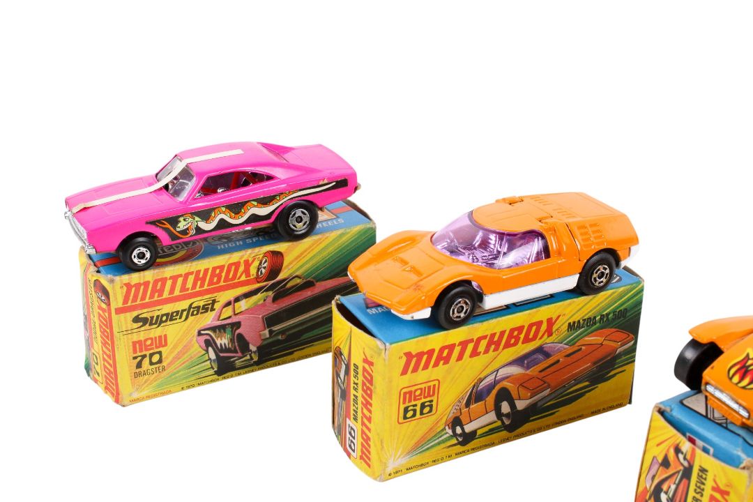 Five Matchbox Superfast 75 Series vehicles. - Image 2 of 7