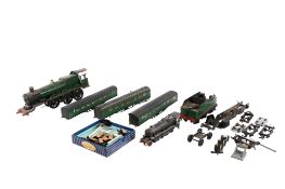 An assortment of altered and amended electric locomotives and tenders.