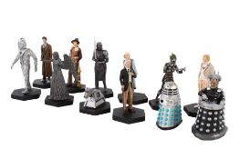 A collection of DW Logo 'Doctor Who' models.