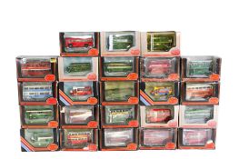 A collection of EFE 1:76 scale diecast buses and coaches. Including a No.