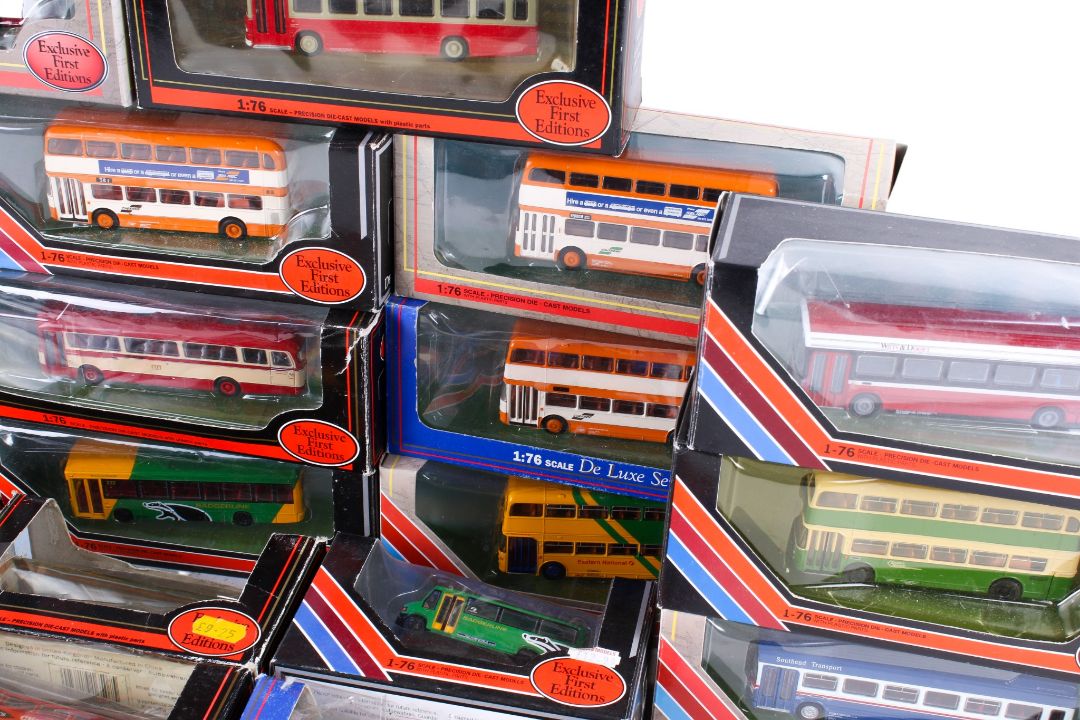 A collection of EFE 1:76 scale diecast buses and coaches. Including a No. - Image 3 of 5