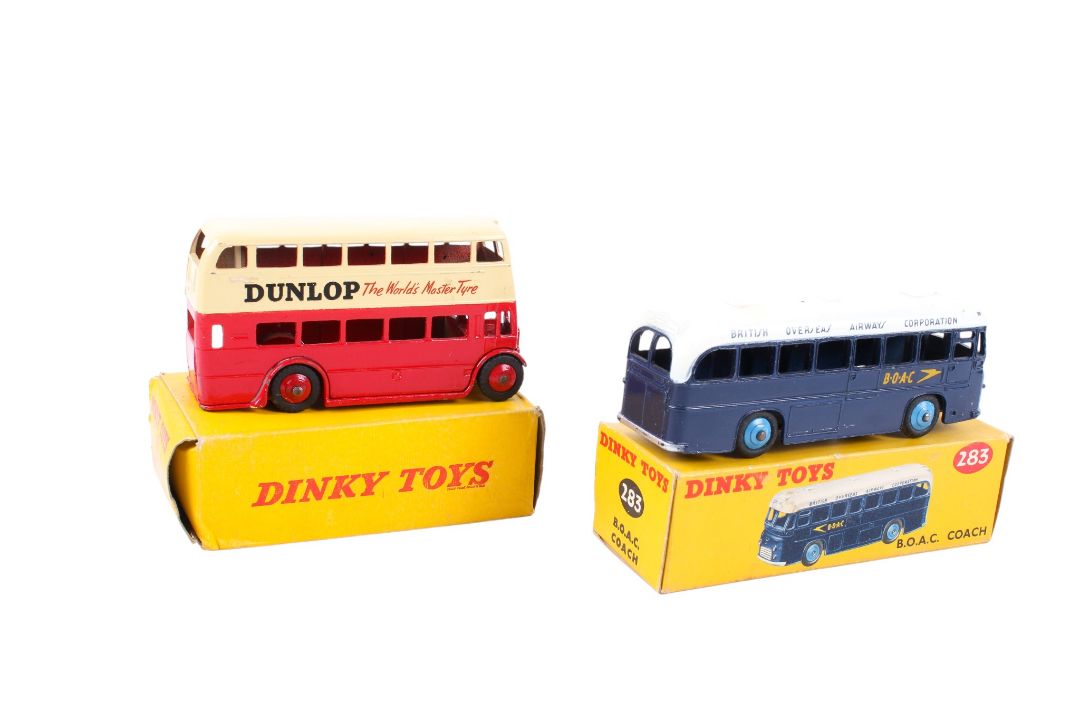 Two Dinky diecast coaches. Comprising a No.283 B.O.A.C. - Image 2 of 5
