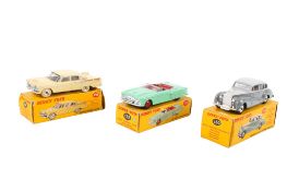 Three Dinky diecast vehicles. Comprising a No.