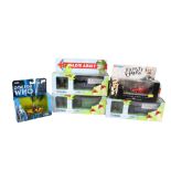 Five Corgi diecast novelty TV vehicles.