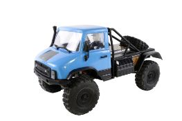 An Axial remote controlled truck.