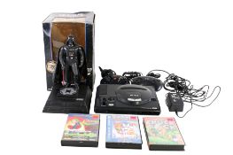 An assortment of electronic and computer games.