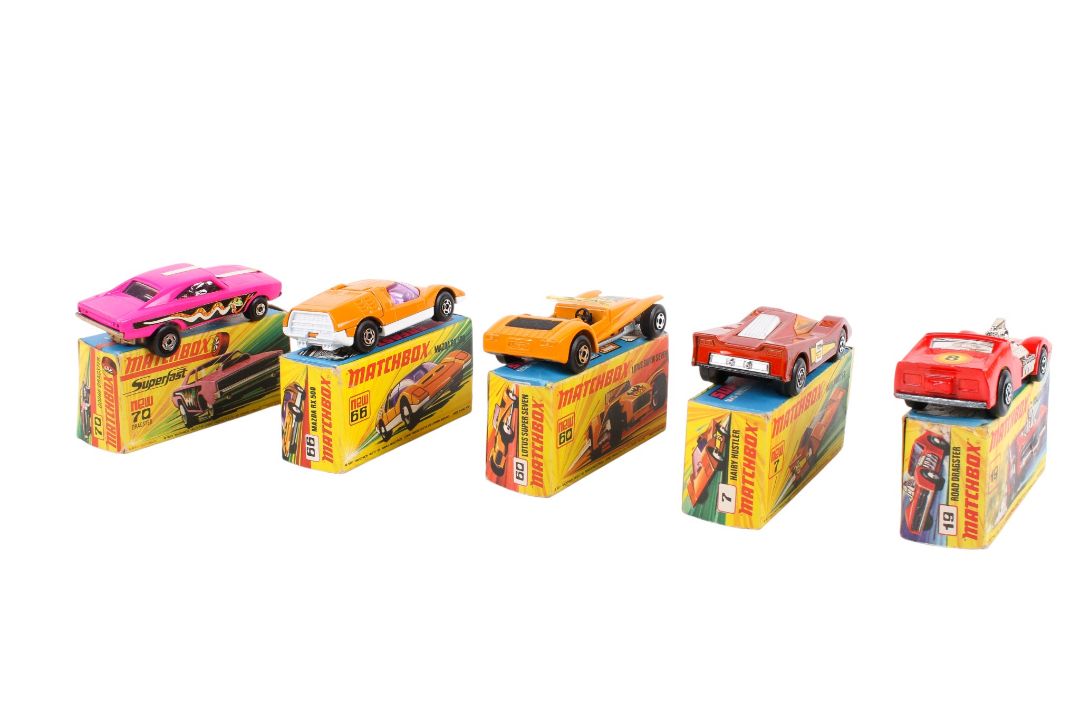 Five Matchbox Superfast 75 Series vehicles. - Image 5 of 7