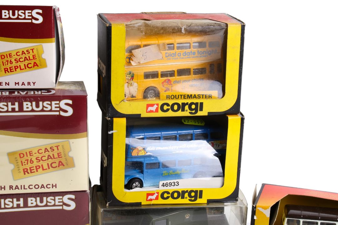 A collection of diecast buses. - Image 3 of 5