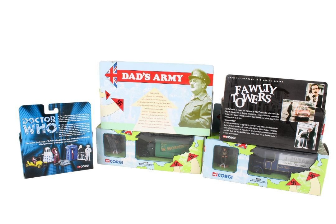 Five Corgi diecast novelty TV vehicles. - Image 5 of 5
